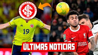 FICHAJE CONFIRMADO COLOMBIANO a BRASIL l LIVERPOOl REMONTADA LUIS DIAZ l YERRY MINA GOL y BAILE [upl. by Annoit]