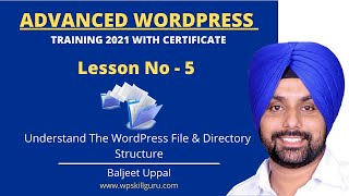 Advanced WordPress Training 2021 Hindi  Understand The WordPress File and Directory Structure 5 [upl. by Flanigan]