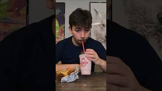 What does the NEW Arby’s Strawberry SHAKE taste like arbys food foodreview tastetest review [upl. by Meldon]