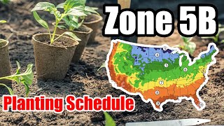 YearRound Planting Schedule for Zone 5b Maximize Your Gardens Potential [upl. by Ipoillak]