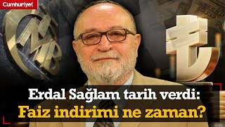 Ekonomist Erdal Sağlam tarih verdi Faiz indirimi ne zaman [upl. by Alves]