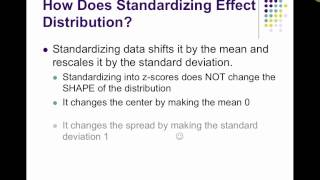 Chapter 6  standardizing data [upl. by Ahsataj]