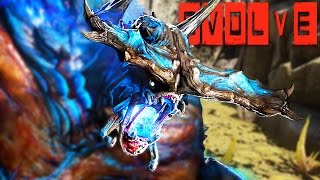 Evolve  BEST IN GAME MONSTER SLAUGHTERS EVERYONE  Evolve Stage 2 Gameplay [upl. by Annaesor]