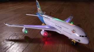 Battery Operated Airbus A380 Toy [upl. by Nyraa]