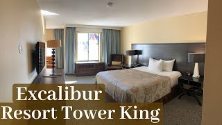 Excalibur Las Vegas  Resort Tower King Room [upl. by Earezed]