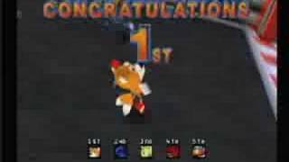 Sonic R Tails Doll First 4 levels [upl. by Nohshan]