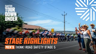 THINK Road Safety Mens Stage 5  Highlights [upl. by Rad166]