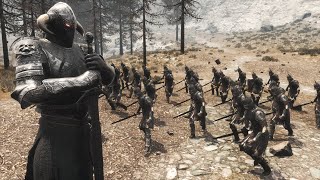 Silent Legion VS Cimmerians Part 1  Conan Exiles NPC Battle [upl. by Ahtibat663]