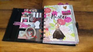 My 2017 Goals Vision Board and Vision Planner [upl. by Havard]