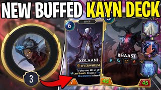 The NEW Buffed Kayn is Actually INSANE  Legends of Runeterra [upl. by Cuthbert942]