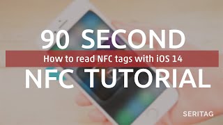 How to use the iPhone Tag Reader to read NFC tags in iOS 14 [upl. by Kopaz]