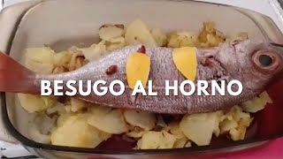 BESUGO AL HORNO  RECETA CASERA [upl. by Ahselaf]