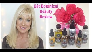 Qet Botanicals Beauty Review All Natural Beauty Products [upl. by Sarene]