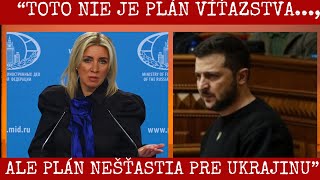 ODPOVEĎ RUSKA NA PLÁN VÍŤAZSTVA ZELENSKÉHO quotTOTO JE PLÁN NEŠŤASTIA PRE UKRAJINUquot [upl. by Notirb]