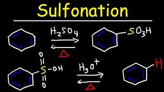 Sulfonation of Benzene amp Desulfonation Reaction Mechanism  Aromatic Compounds [upl. by Alena]