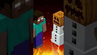 HEROBRINE VS ALL DANGER ⚡ MOB minecraft warden herobrine ytshorts [upl. by Eiderf]