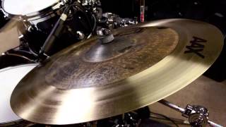 Sabian AAX Omni 22quot  Sound examples [upl. by Ilhsa8]