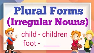 Plural Forms of Irregular Nouns [upl. by Lunseth]