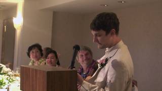 Mikes Wedding Ukulele Surprise HD [upl. by Alroy629]