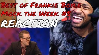 Best of Frankie Boyle Mock the Week 5 REACTION  DaVinci REACTS [upl. by Erik]