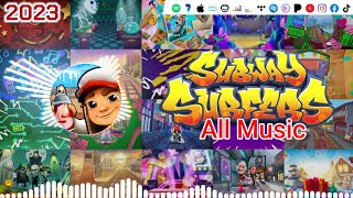 Subway Surfers All Soundtracks Original 2023 OFFICIAL [upl. by Ellehcan]