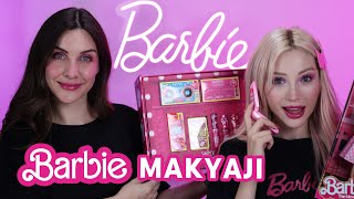 BARBIE ÜRÜNLERİ 👩🏼🩷MAKYAJ VE KUTU AÇILIŞI 🎁💄 [upl. by Taub908]