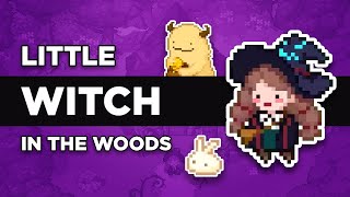 LITTLE WITCH in the Woods jogo de Magia inspirado em Stardew [upl. by Ruthann]