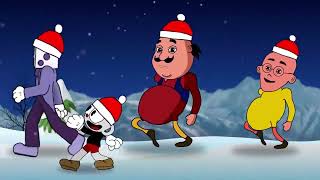 ♪ Motu Patlu song Santa Claus Were Ready For You ft Cuphead 3LAMESTUDIO Reupload [upl. by Norward204]