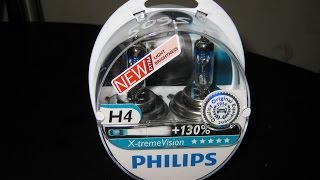 Тест галогеновых ламп Philips Extreme vision 130 vs Philips standart [upl. by Aja]