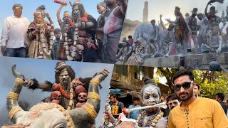 Masan Holi Varanasi श्मशान में जलती हुई चिताभस्म की होली काशी [upl. by Bettzel536]