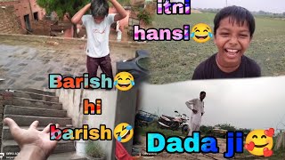 aaj to full mje🤣Barish me😂 [upl. by Divadnoj]