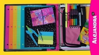 Back to School Organizing Tips Binder amp School Notebook Organization [upl. by Nosnah614]