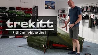 Inside Look Fjallraven Abisko Lite 1 [upl. by Lorenz911]