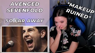 Avenged Sevenfold  So Far Away Official Music Video  First Time Reaction [upl. by Ahsima638]