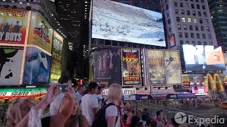 Times Square Vacation Travel Guide  Expedia [upl. by Humpage85]