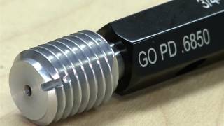 How To Use Thread Plug Gages Technical Series 101 [upl. by Yerffoej]