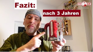 Fazit nach 3 Jahren vom Handmixer Kenwood KMix Handrührgerät KMix Review Test Qualität [upl. by Platas807]