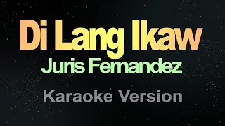 Di Lang Ikaw  Juris Karaoke Version [upl. by Liscomb91]