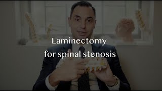 Surgery for spinal stenosis  lumbar laminectomy [upl. by Nilcaj]