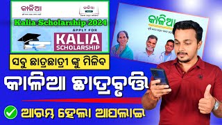 Kalia Scholarship 2024 Apply  Kalia Scholarship Online Apply Step by Step [upl. by Carolann]