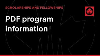 Postdoctoral fellowships program information [upl. by Deedee344]