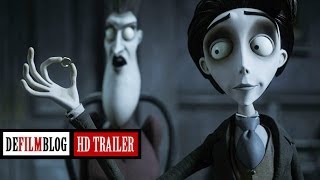 Corpse Bride 2005 35mm film trailer 2 flat open matte 2160p [upl. by Cirded]