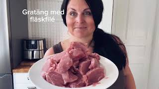 wwwmadameedithse  Gratäng med fläskfilé [upl. by Andrel191]