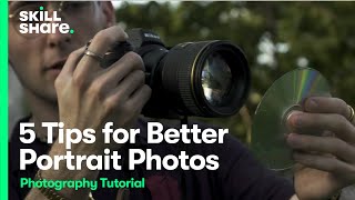 5 Portrait Photography Tips for Better Photos [upl. by Latimer178]