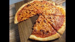 Cast Iron Pizza How to Use Store Bought Pizza Dough [upl. by Aloap287]