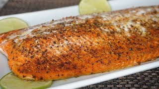 How to Make Oven Baked SalmonThe Best Salmon Recipe [upl. by Jara]