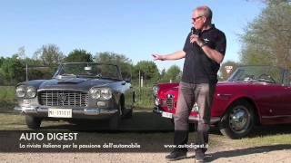 Lancia Flaminia Cabriolet Touring e Alfa Romeo 2600 Spider [upl. by Akemal]