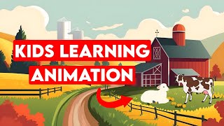 How To Create Kids Learning Animation Videos with Canva amp Free AI Tools [upl. by Awhsoj]