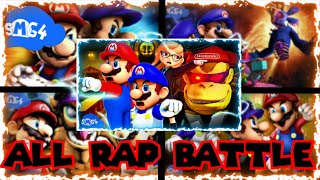 All Rap Battle WOTFI in SMG4 videos 20152022 [upl. by Eppes982]