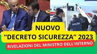 💥 NUVO DECRETO SICUREZZA IN ARRIVO E IL SUO CONTENUTO E LE SUE CONSEGUENZE AGLI IRREGOLARI SEN [upl. by Remle]